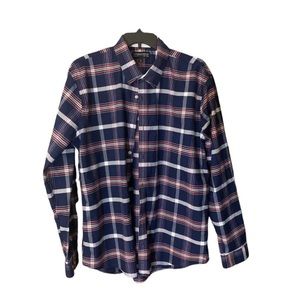Men’s size XXL Thomas payne London plaid long sleeve button down shirt 3XL